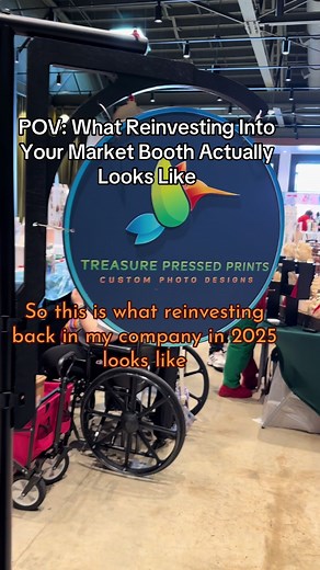 📝 Markets didn’t change my business — consistency did. Reinvesting into signage, equipment, and displays is what allowed me to grow, book better markets, and convert more customers. If you do markets, this one’s for you. Save this. Rewatch it. Build smarter. #marketvendor #smallbusinessgrowth #makersofinstagram #vendorlife #creativebusiness