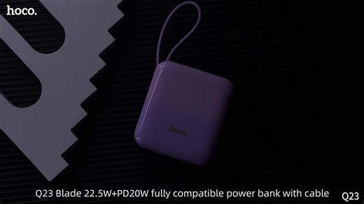 4.2K views · 20 reactions | #Q23 power bank comes with a built-in fast charging cable, which supports both Type-C and Lightning interfaces. | hoco. | Facebook
