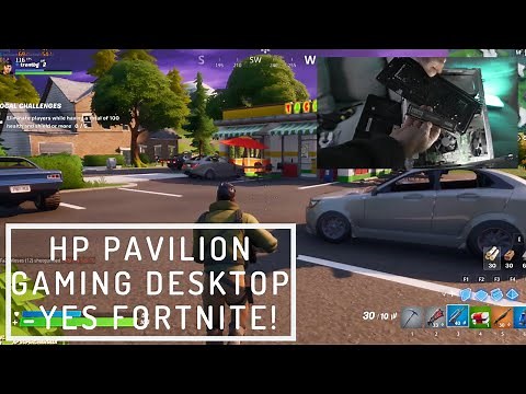 HP Pavilion Gaming Desktop - Fortnite Tested, Memory Upgraded!