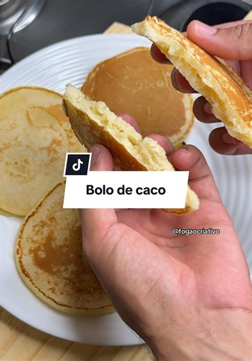 Receita Fácil de Bolo de Caco para o Lanche