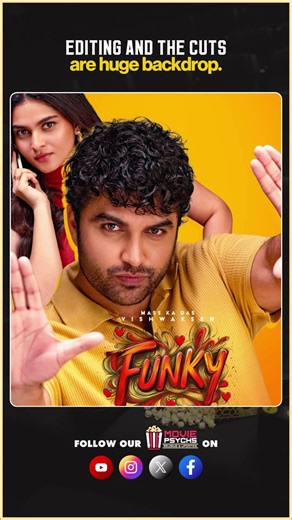 Editing and the cuts are huge backdrop. comment your opinion 🙌❤️ #funky #prince #anudeep