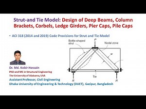 3. Strut-and-Tie Model: ACI 318 (2014 & 2019) Provisions for Strut-and-Tie Models