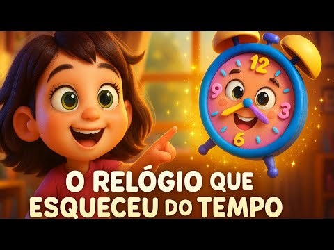 O Relógio que Esqueceu de Contar o Tempo ⏰✨ | Música Infantil Divertida | Vila da Lila