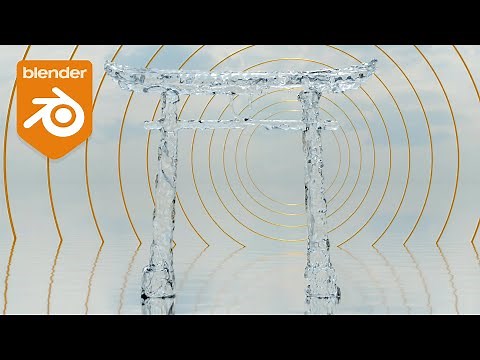 Water Filling Invisible Volume [Blender Tutorial]