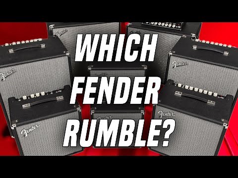 The Ultimate Fender Rumble Buyers Guide