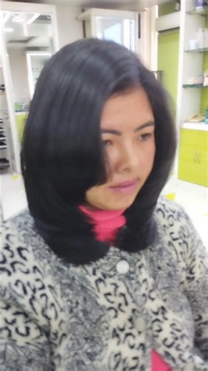 Japanese Bob Hair cut Tutorial #hairstyle #haircut #hair #fouryou #handwork #trendingshorts