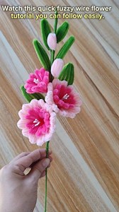 560K views · 7.4K reactions | Fuzzy wire flower tutorial #fuzzywireflower #fuzzywirecrafts #pipecleanerflowers #pipecleanerart #pipecleanerflowerstutorial | Shanley Diy | Facebook