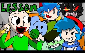 [FNF]不同角色唱 “Lessons”，但是动画版