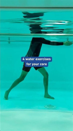4 Pool Exercises for Your Core 💧