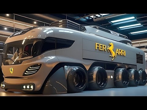 All-New 2026 Ferrari Roma Motorhome – Interior, Exterior & Full Review 🎥🏎️