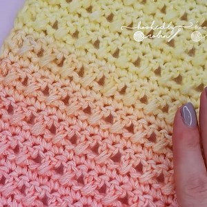 Have you tried the Crossed Double Crochet stitch before? 😍🧶 | Hooked by Robin