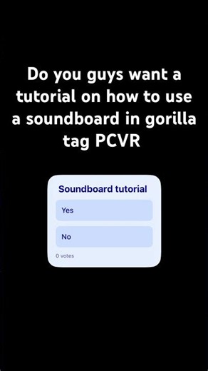 Gorilla tag soundboard tutorial #gorrilatag #vr #funny ￼