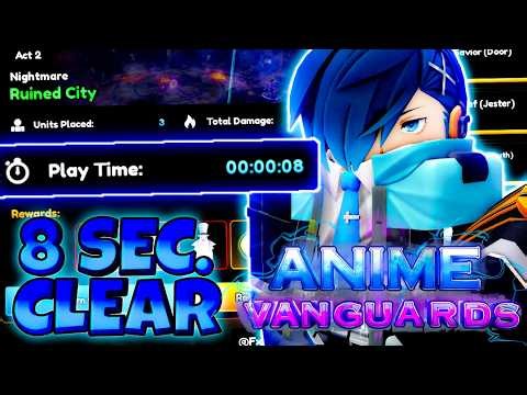 How *YOU* Can Clear Cid Raid in Under 10 Seconds EASILY!! (Anime Vanguards)