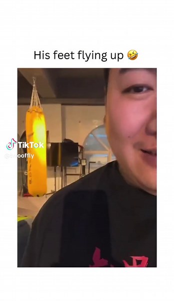 Hilarious Meme: Guy Goes Flying While Working Out