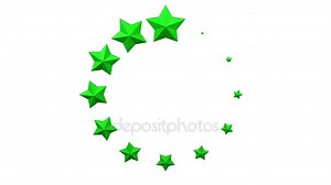 Loading Sign Star Shape Signs Kit Loopable Luma Matte Rendering