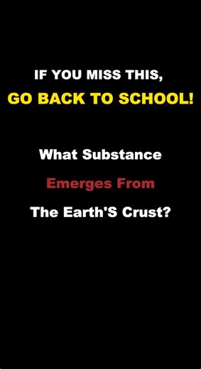 Everyone Knows This! 🌋 What Comes Out of a Volcano? – Quick Science Challenge!