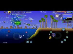 Terraria Mobile Classic Mode - Duke Fishron - Melee