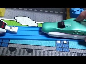 プラレール E5系E3系連結 Plarail E5 Series × E3 Series Shinkansen