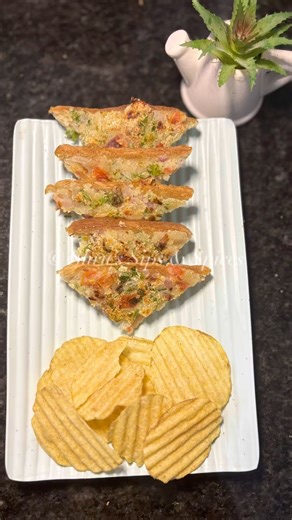 🥪crispy Rava Toast (Semolina Toast) It’s a perfect quick breakfast or teatime snack