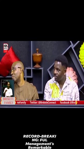 18 reactions · 3 comments | RECORD-BREAKING: FUL Management's Remarkable Outing at Brekete Family Show with Ordinary President #FUL #FULokoja #FULNews #adastra #FederalUniversityLokoja #ProfOlayemiAkinwumi #FULisGreat #Education #University #Nigeria #Kogi #Lokoja #Adankolo #Felele #NigerianUniversities #LeadingUniversity #OrdinaryPresident #BreketeFamily #RadioRealityShow #HumanRightsRadio #AhmadIsah | Federal University Lokoja | Facebook