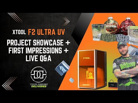 xTool F2 Ultra UV Laser Projects Showcase + First Impressions