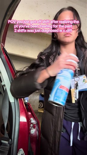 Don’t be fooled, this is actually what I do after every shift, just went a little harder w the disinfectant this time 😭 | #pct #patientcaretech #hospital #hospitallife #pctips