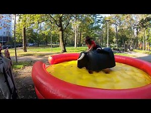 Fun on the MECHANICAL BULL CHALLENGE 2025