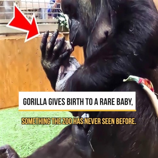 668K views · 8.4K reactions | Gorilla Gives Birth To A Rare Baby, Something The Zoo Has Never Seen Before | Trending Videos In The World | Facebook