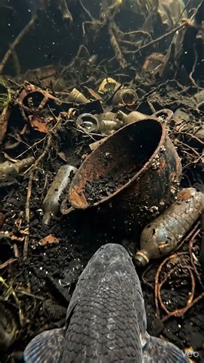Giant Lungfish POV: Ancient Monster in Amazon Mud 😳🐟#lungfish #giantlungfish #amazonmystery