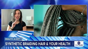 5.8K views · 36 reactions | A new study shows that some synthetic braiding hair may contain harmful chemicals and pose health risks. “I’m recommending that all my patients go with human hair immediately,” Dr. Jeanine Downie says, adding that “more research is necessary.” | ABC News Live | Facebook