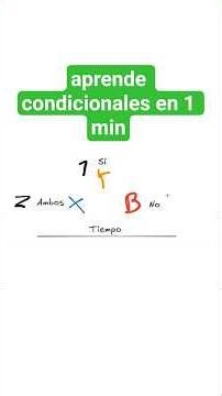 Aprende qué son los condicionales en 1 minuto!(aprox xD) #programacion #tutorial #java #informatica