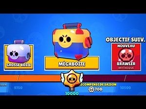 BRAWL STARS - LA MÉGA BOITE DES 10 000 TROPHÉES !! PACK OPENING