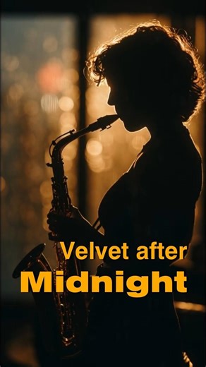 VELVET AFTER MIDNIGHT | Smooth Sax Jazz Short #saxophone #saxophonejazz #sax