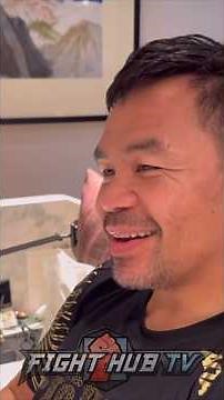 Manny Pacquiao REACTS to Crawford beating Canelo!