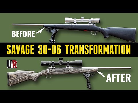 Boyd's Heritage Stock + Athlon Ares Scope Upgrade (BUDGET Savage 30-06 rifle)