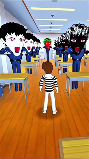 SAKURA SCHOOL SIMULATOR 🥶🤢🤺🤮🥶😱👽👿👽#sakura #gamer #gaming #forniteclips #foryou