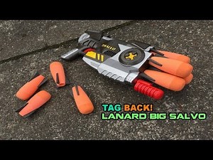 TAG BACK! - NERF Missile Shotgun! || Lanard Big Salvo Review | Walcom S7