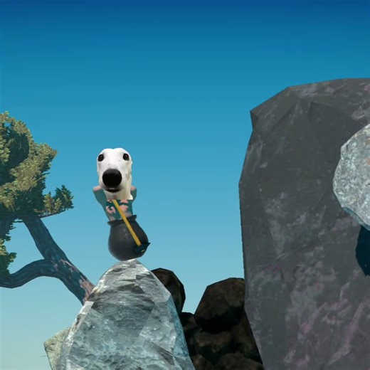 getting over it funny short 😃 #viralvideo #gaming #funnyshorts #funny#comedy #gameplay #short