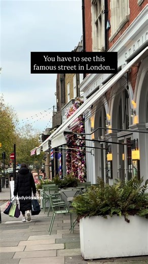 You have to see this famous street in London. It's a great place to shop and eat, and there's a lot to love about the local area as well. You can see Chiswick High Road and more on my blog. Head to the link in my bio, @aladyinlondon, and use the search box to find my blog post about the best of Chiswick. 😍 #london #chiswick #westlondon