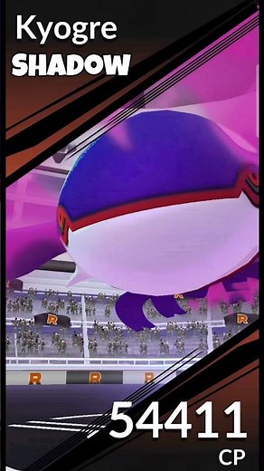 First Ever Shadow Kyogre Raid in Pokemon Go