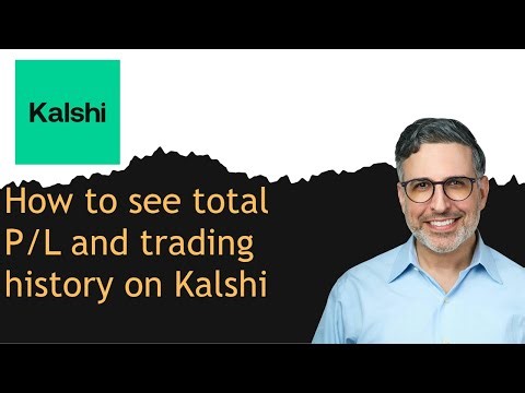 How to see total P/L and trading history on Kalshi