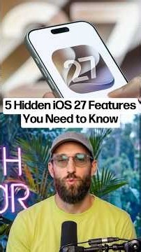 iOS 27 introduces video frame photos, birthday call reminders, and #iPhone #iOSTips #TechNews