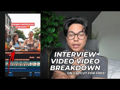 How to edit INTERVIEW videos using CapCut for FREE!