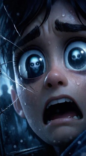 Stranger in the Window 👁️ Scary Midnight Encounter…#shorts