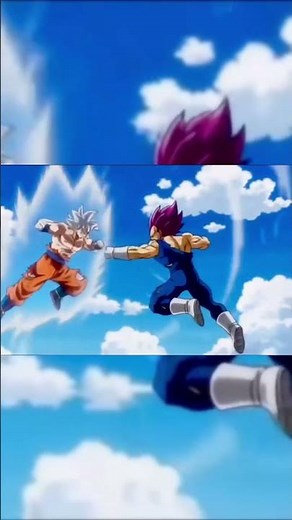 Goku vs Vegeta (Ultra Instinct vs Ultra Ego) 🔥 | Seedance 2.0