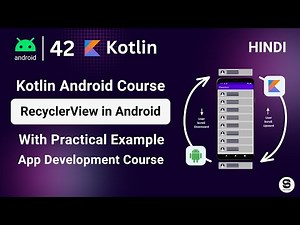 Recycler View in Android Studio using Kotlin | Android Recycler View Tutorial 2026 | Android Course