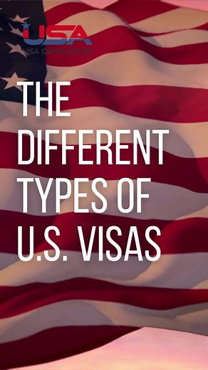 ‏The different types of U.S. visas