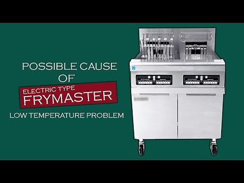 Fryer Low temp problem | FRYMASTER LIVE CHECK UP