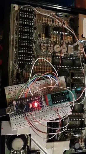 4116 RAM tester using Arduino