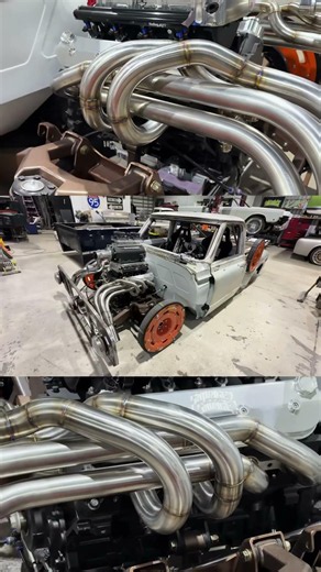 Make sure to catch the full supercharged C10 burnout truck long tube header build on our channel!